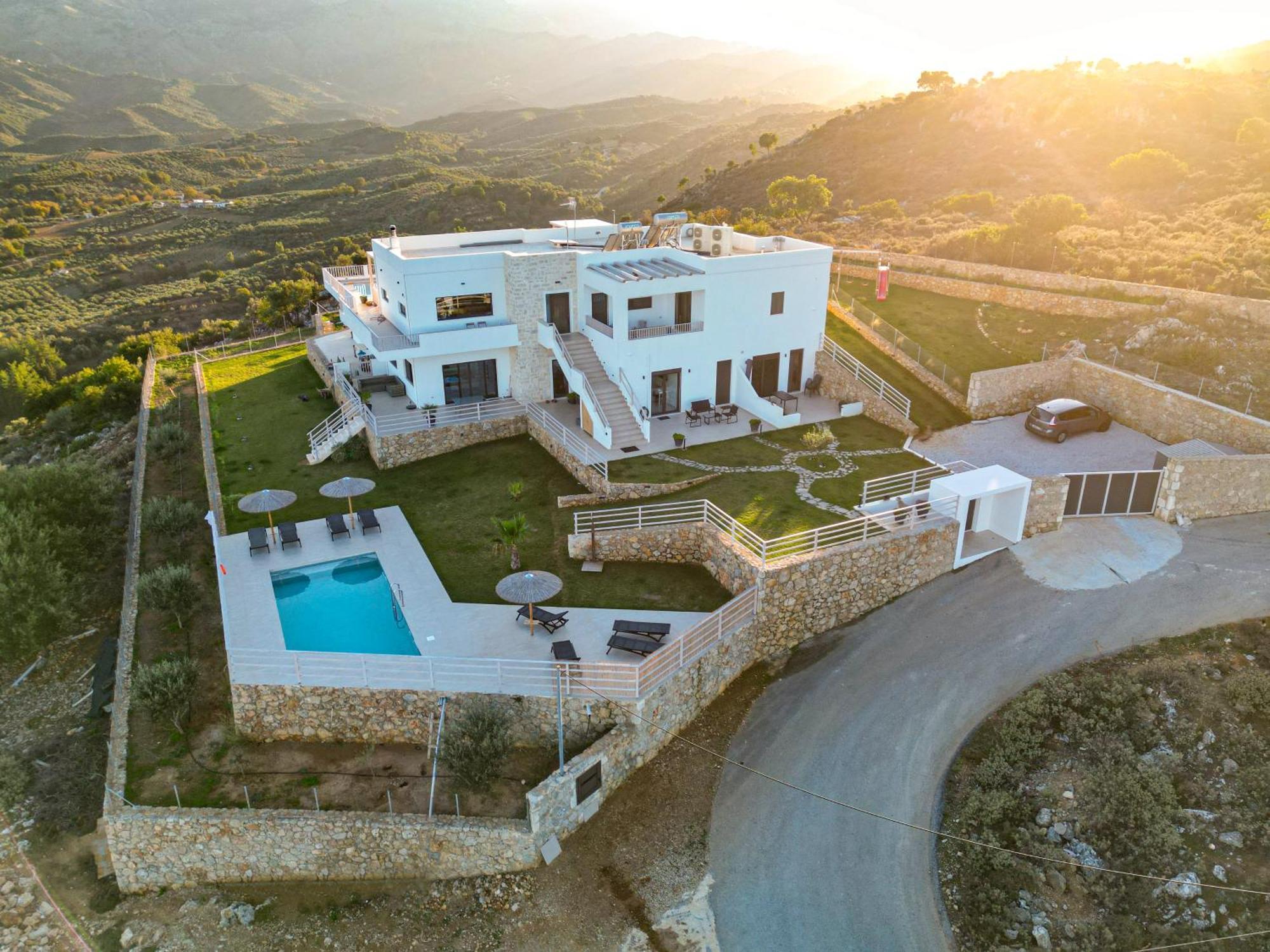 Villa D'Anvers - Luxury Holiday Resort Soúda Ngoại thất bức ảnh